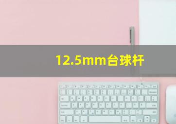 12.5mm台球杆