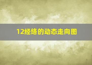 12经络的动态走向图