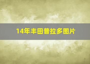 14年丰田普拉多图片