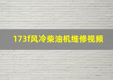 173f风冷柴油机维修视频