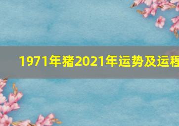 1971年猪2021年运势及运程