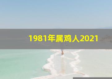 1981年属鸡人2021