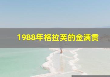 1988年格拉芙的金满贯