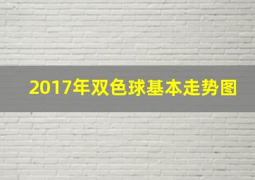 2017年双色球基本走势图