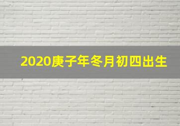 2020庚子年冬月初四出生