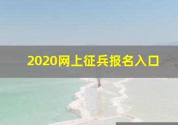 2020网上征兵报名入口