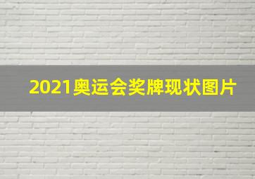 2021奥运会奖牌现状图片