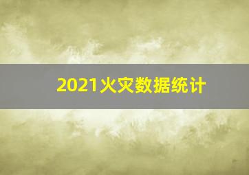 2021火灾数据统计