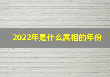 2022年是什么属相的年份