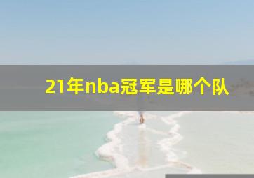 21年nba冠军是哪个队