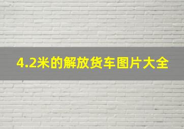 4.2米的解放货车图片大全