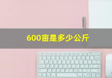 600亩是多少公斤