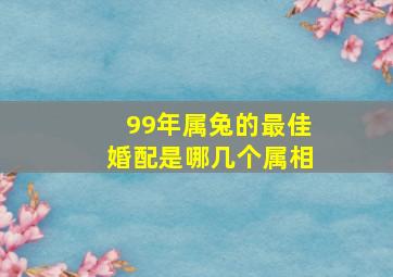 99年属兔的最佳婚配是哪几个属相