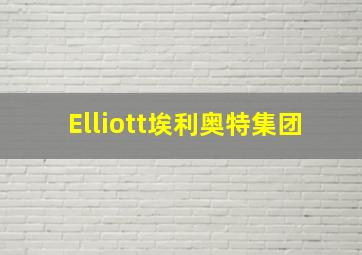 Elliott埃利奥特集团