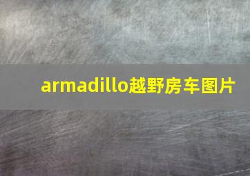 armadillo越野房车图片