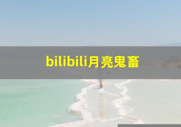 bilibili月亮鬼畜