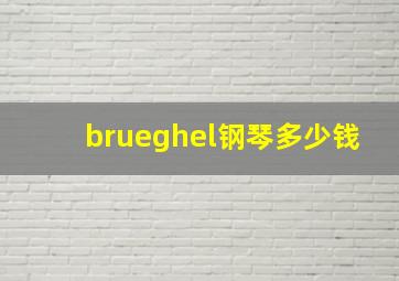 brueghel钢琴多少钱