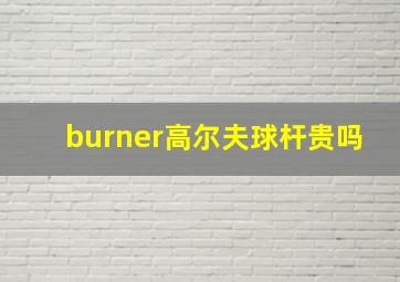 burner高尔夫球杆贵吗