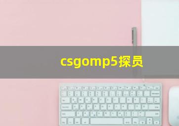 csgomp5探员