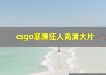 csgo暴躁狂人高清大片