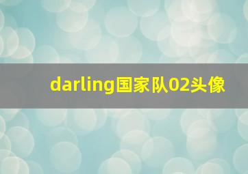 darling国家队02头像