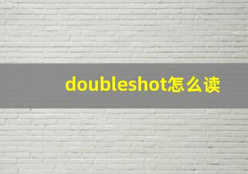 doubleshot怎么读