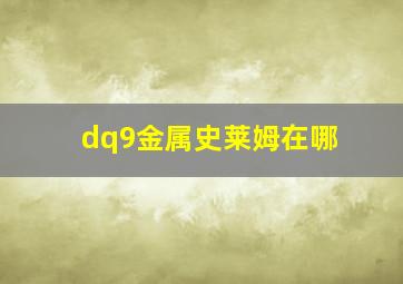 dq9金属史莱姆在哪