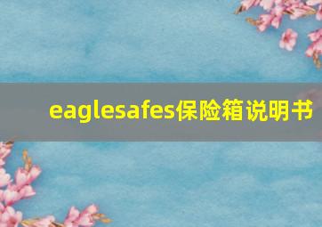 eaglesafes保险箱说明书