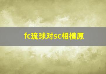 fc琉球对sc相模原