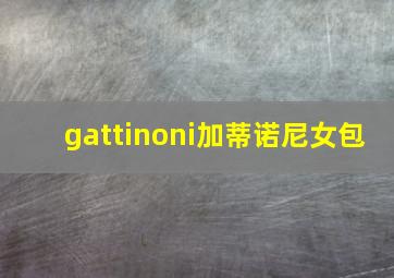 gattinoni加蒂诺尼女包