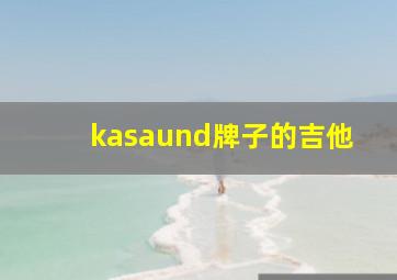 kasaund牌子的吉他