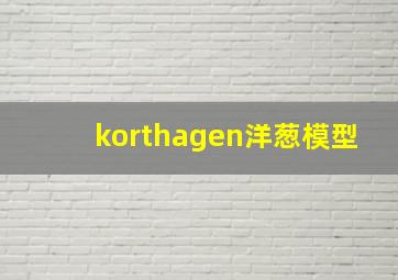 korthagen洋葱模型