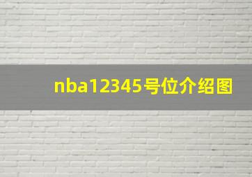 nba12345号位介绍图