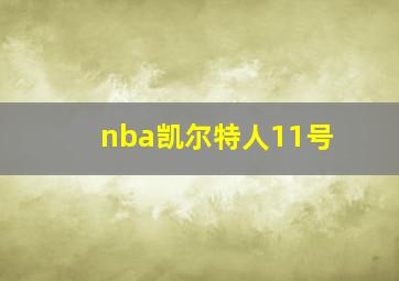 nba凯尔特人11号