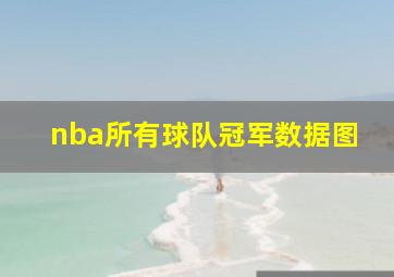 nba所有球队冠军数据图