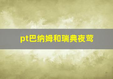 pt巴纳姆和瑞典夜莺