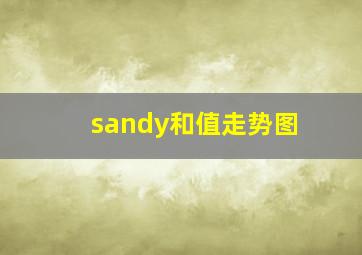 sandy和值走势图