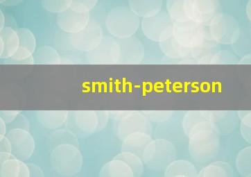 smith-peterson