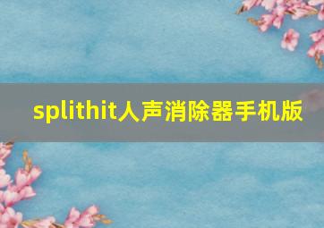 splithit人声消除器手机版