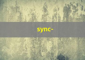 sync-