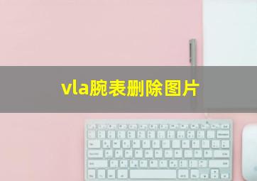 vla腕表删除图片