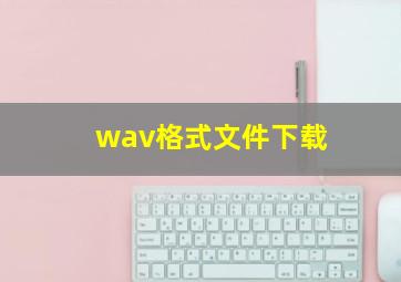 wav格式文件下载