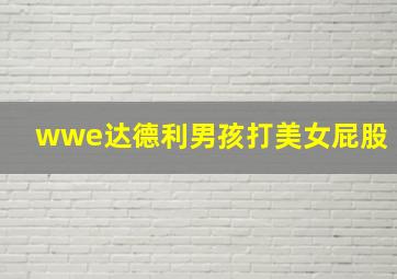 wwe达德利男孩打美女屁股