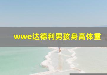 wwe达德利男孩身高体重