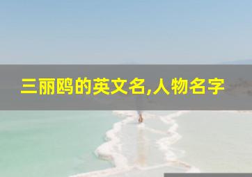 三丽鸥的英文名,人物名字