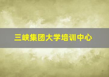 三峡集团大学培训中心