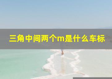 三角中间两个m是什么车标