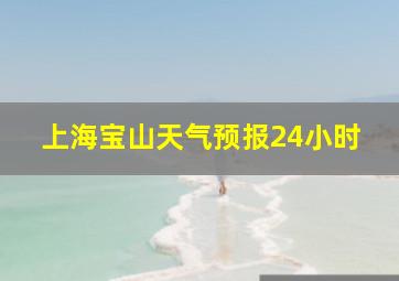 上海宝山天气预报24小时