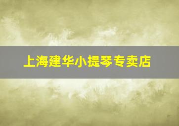 上海建华小提琴专卖店