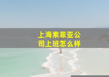 上海索菲亚公司上班怎么样